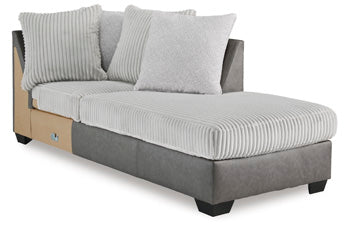 Chaise longue esquinera con brazo derecho Clairette Court