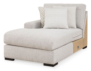 Chaise esquinera Larce con brazo izquierdo