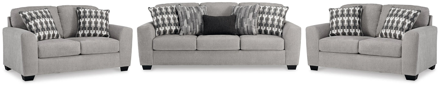 Avenal Park Sofa and 2 Loveseats