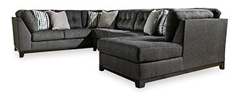 Chaise longue esquinera con brazo derecho de Reidshire