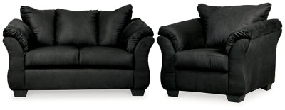Loveseat y silla Darcy