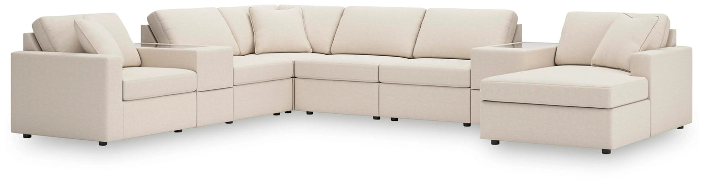 Modmax 8-Piece Sectional with Chaise