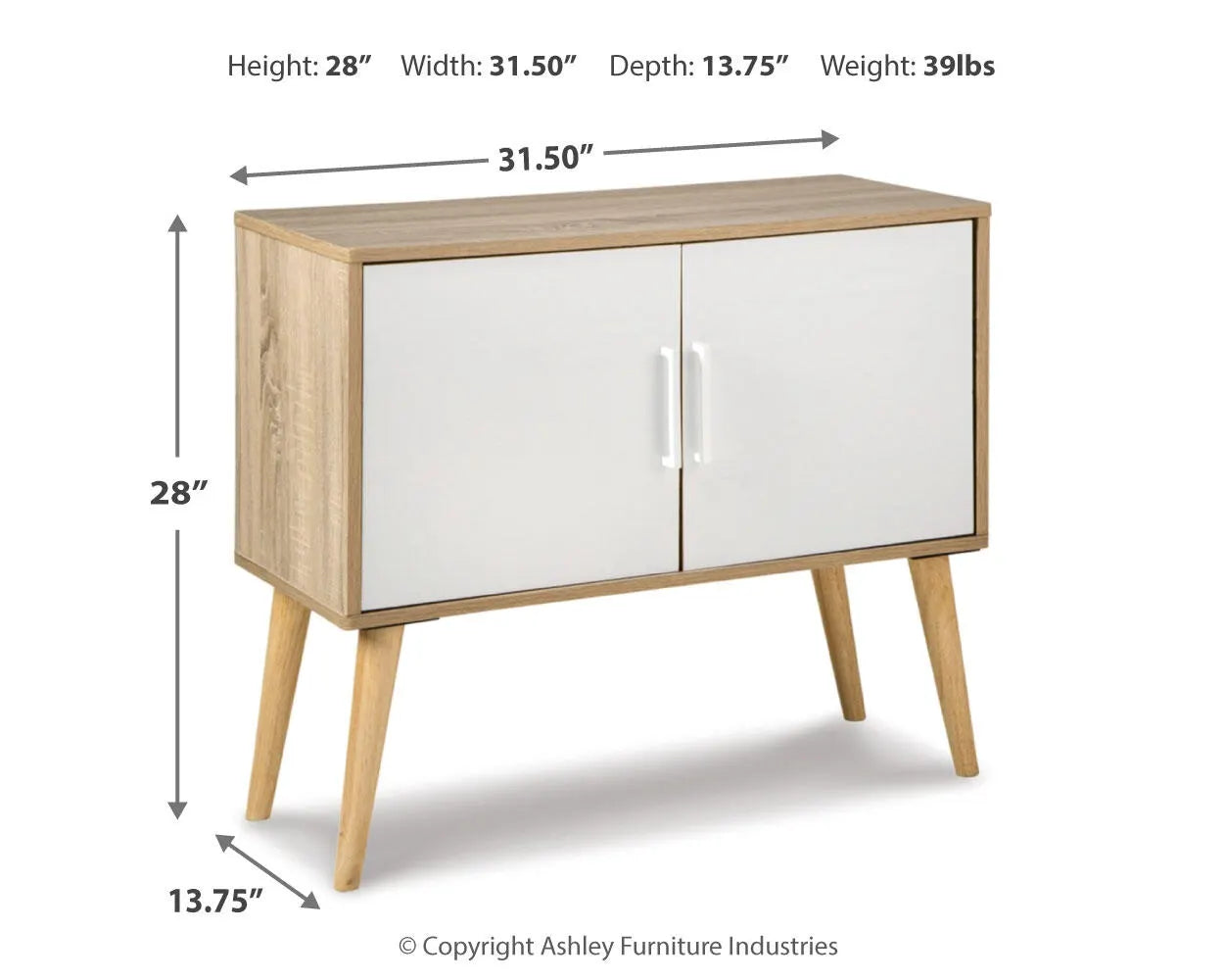 Gabinete decorativo Orinfield