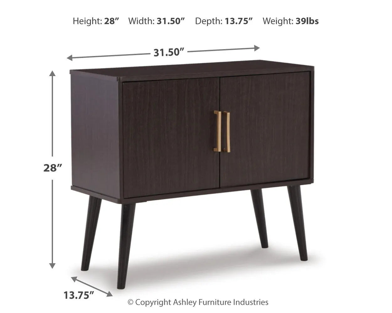 Gabinete decorativo Orinfield