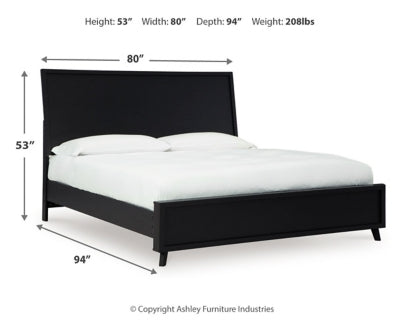 Cama con paneles Danziar King