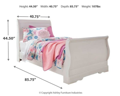 Cama trineo individual Anarasia