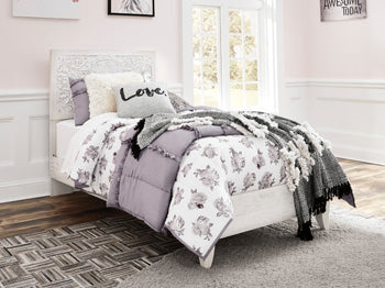 Cama individual con paneles Paxberry