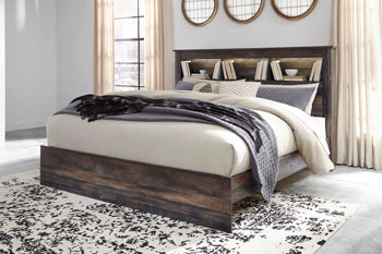 Cama con estantería Drystan King