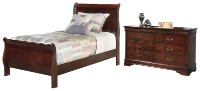 Cama y cómoda Alisdair Twin Sleigh
