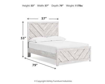 Cayboni Full Panel Bed