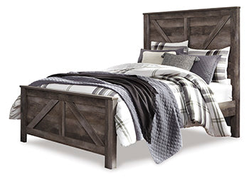 Wynnlow Queen Crossbuck Panel Bed