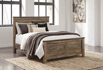 Pie de cama con panel Trinell Queen