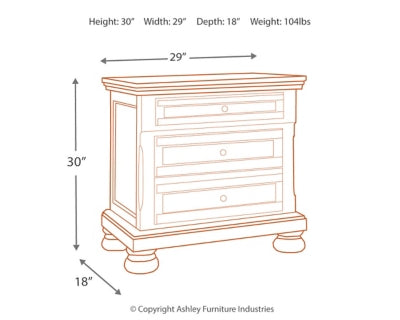 Flynnter Nightstand