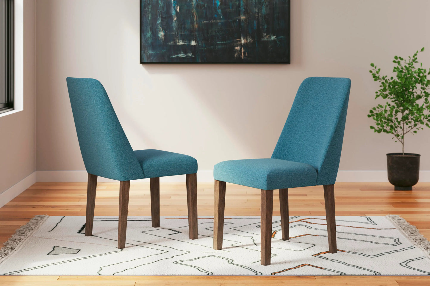 Silla de comedor Lyncott (juego de 2)