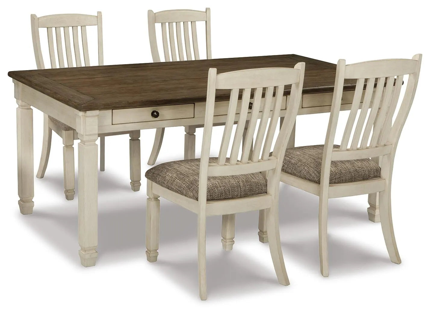 Mesa de comedor Bolanburg con 4 sillas