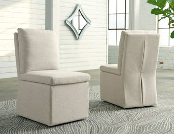 Silla de comedor Krystanza (juego de 2)