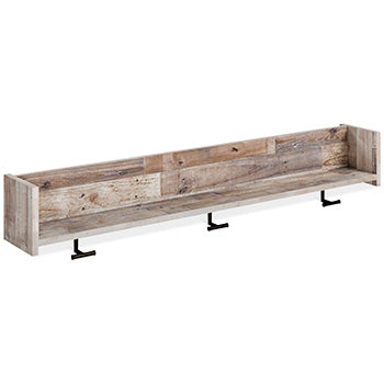 Perchero de pared con estante Neilsville