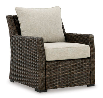 Sillón de exterior Brook Ranch con cojín