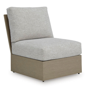 Silla de exterior sin brazos con cojín Kimpton Isle