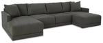 Evey 4-Piece Sectional with Chaise