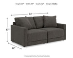 Evey 2-Piece Sectional Loveseat
