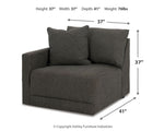 Silla de esquina con brazo izquierdo Evey