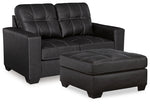 Loveseat y otomana extragrande de Barlin Mills