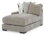Chaise longue esquinera con brazo izquierdo Aslan Court