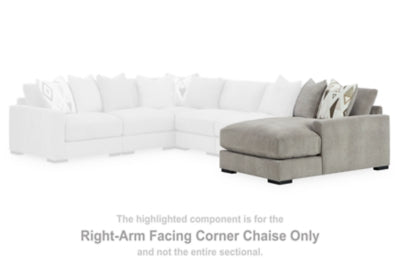 Chaise longue esquinera con brazo derecho Aslan Court