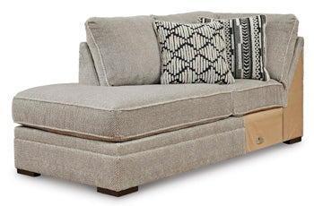 Chaise longue esquinera con brazo izquierdo Calnita