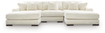 Lindyn 3-Piece Sectional with Double Chaise
