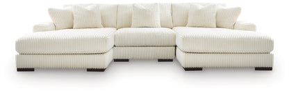 Lindyn 3-Piece Sectional with Double Chaise