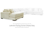 Chaise longue esquinera con brazo izquierdo Lindyn