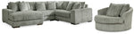 Seccionales Lindyn de 4 piezas con silla