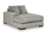 Chaise longue esquinera con brazo izquierdo Lindyn