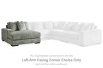 Chaise longue esquinera con brazo izquierdo Lindyn
