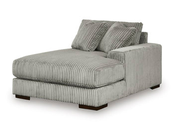 Chaise longue esquinera Lindyn con brazo derecho