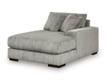 Chaise longue esquinera Lindyn con brazo derecho