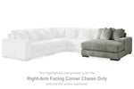 Chaise longue esquinera Lindyn con brazo derecho