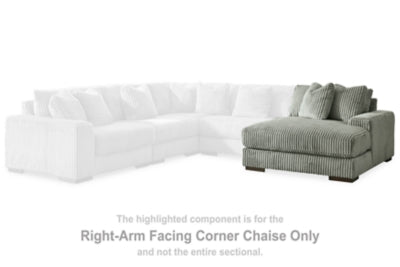 Chaise longue esquinera Lindyn con brazo derecho