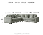 Lindyn 5-Piece Sectional