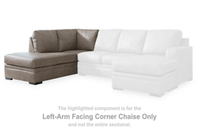 Chaise longue esquinera con brazo izquierdo Amuleto