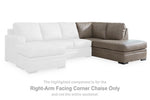 Chaise longue esquinera con brazo derecho Amuleto