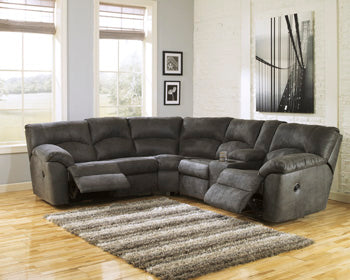 Loveseat reclinable con brazo derecho Tambo