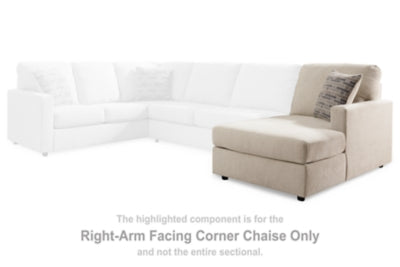 Chaise longue esquinera con brazo derecho Edenfield