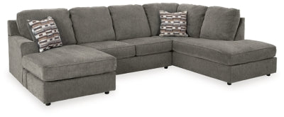Seccional de 2 piezas con chaise longue O'Phannon