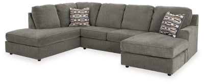 Seccional de 2 piezas con chaise longue O'Phannon