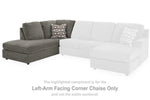 Chaise longue esquinera con brazo izquierdo de O'Phannon