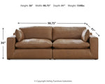 Emilia 2-Piece Sectional Loveseat