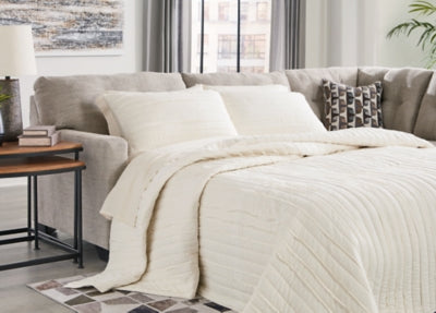 Seccional cama Mahoney de 2 piezas con chaise longue